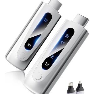 Wireless HDMI Transmitter and Receiver 328FT/100M, LED Display, 4K Decode